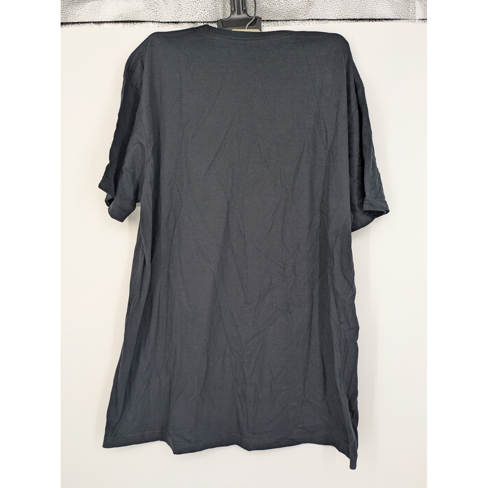 Gildan‎ Softstyle Shred Graphic T-Shirt Mens Large Black Skiing Retro Skier Tee - Picture 8 of 9